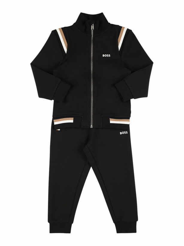 Photo: BOSS Logo Print Sweatshirt & Sweatpants