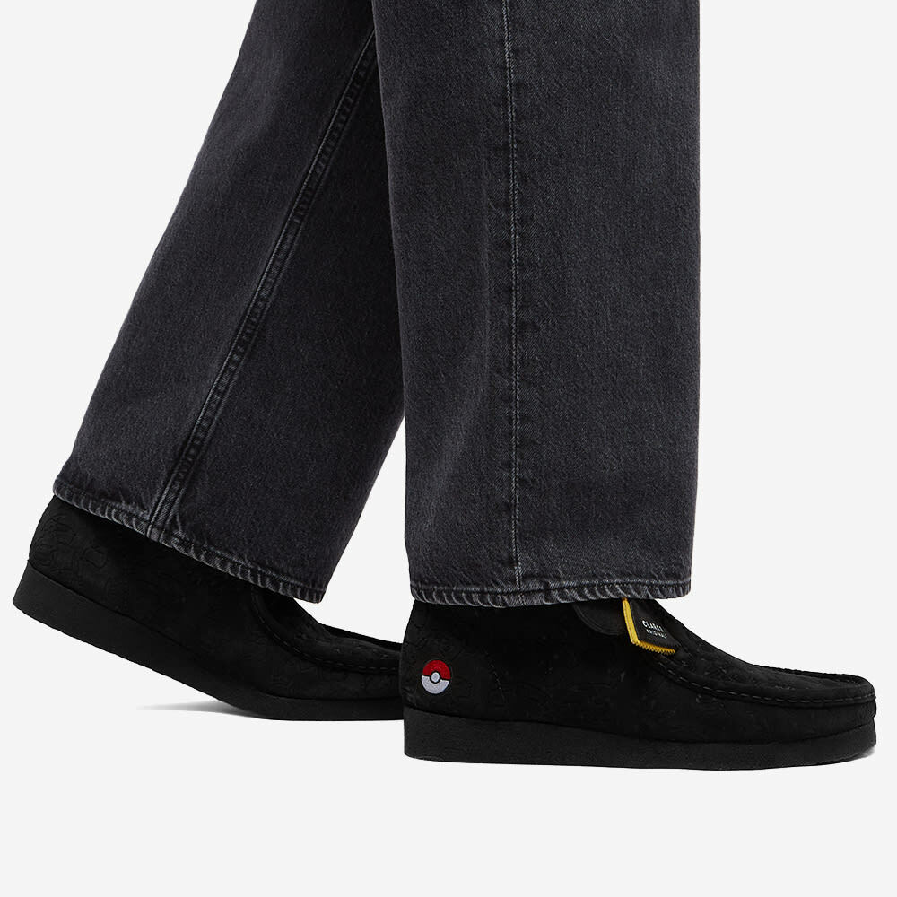 Clarks Originals x Pokemon Wallabee Boot in Black Clarks 