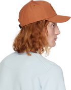 Stone Island Orange Embroidered Cap