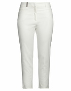 Peserico Womens Pants in Off white