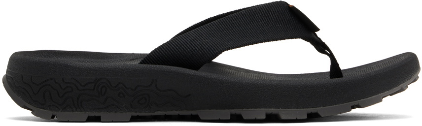 Teva Black Hydratrek Flip Flops
