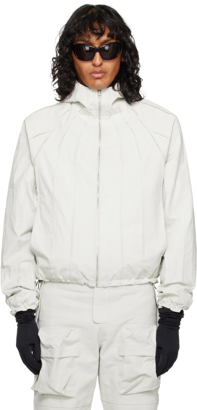Photo: Tondolo Gray Hooded Jacket