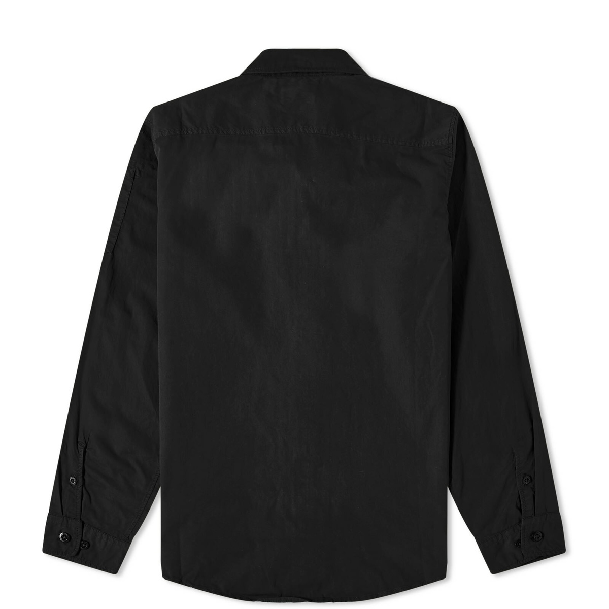 C.P. Company Undersixteen Men's Zip Overshirt in Black