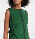Dorothee Schumacher Soft Touch suede minidress