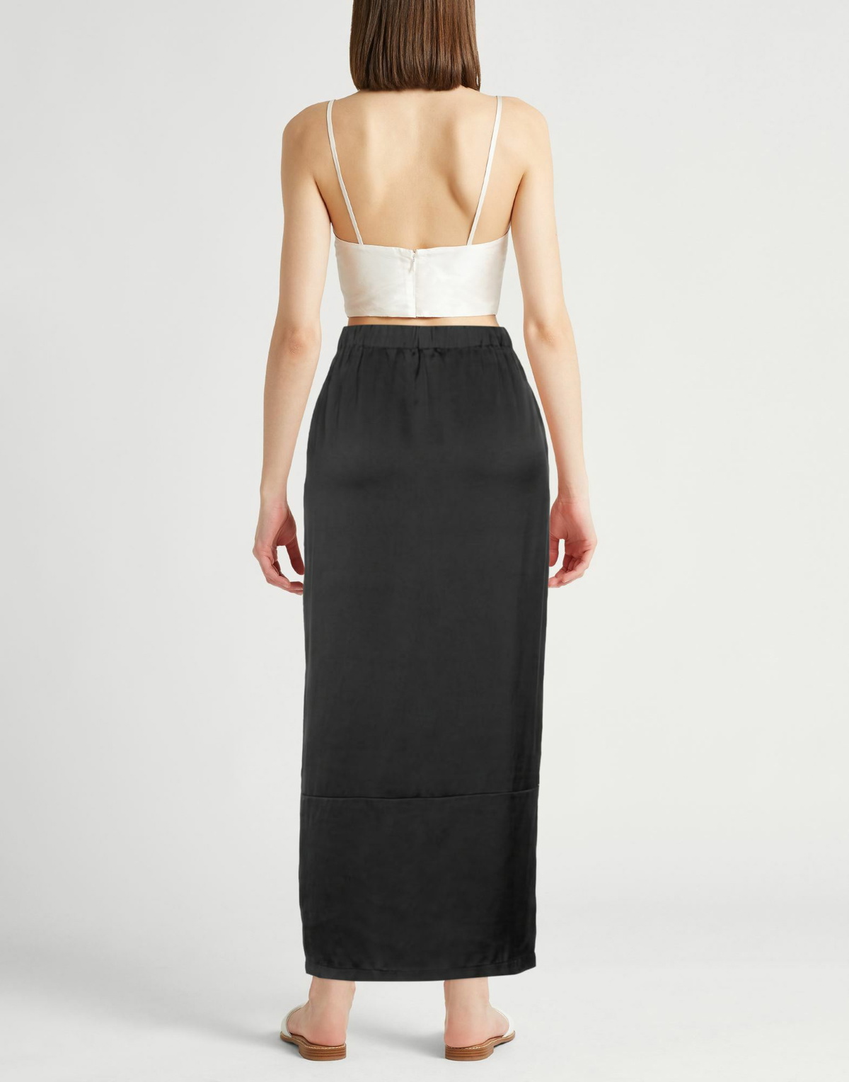 Crossley Womens Maxi skirt in Black