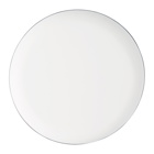 Tina Frey Designs White and Black Dinner Plate