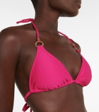 Heidi Klein Zanzibar triangle bikini top