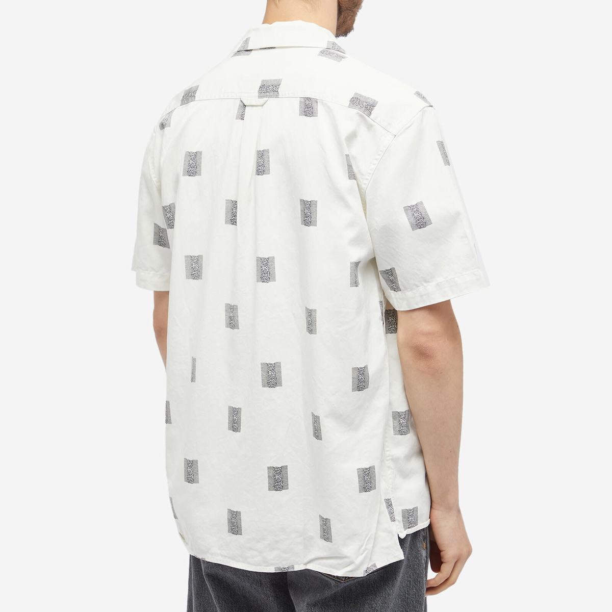 Neuw Denim Men's Joy Division Vacation Shirt in Off White