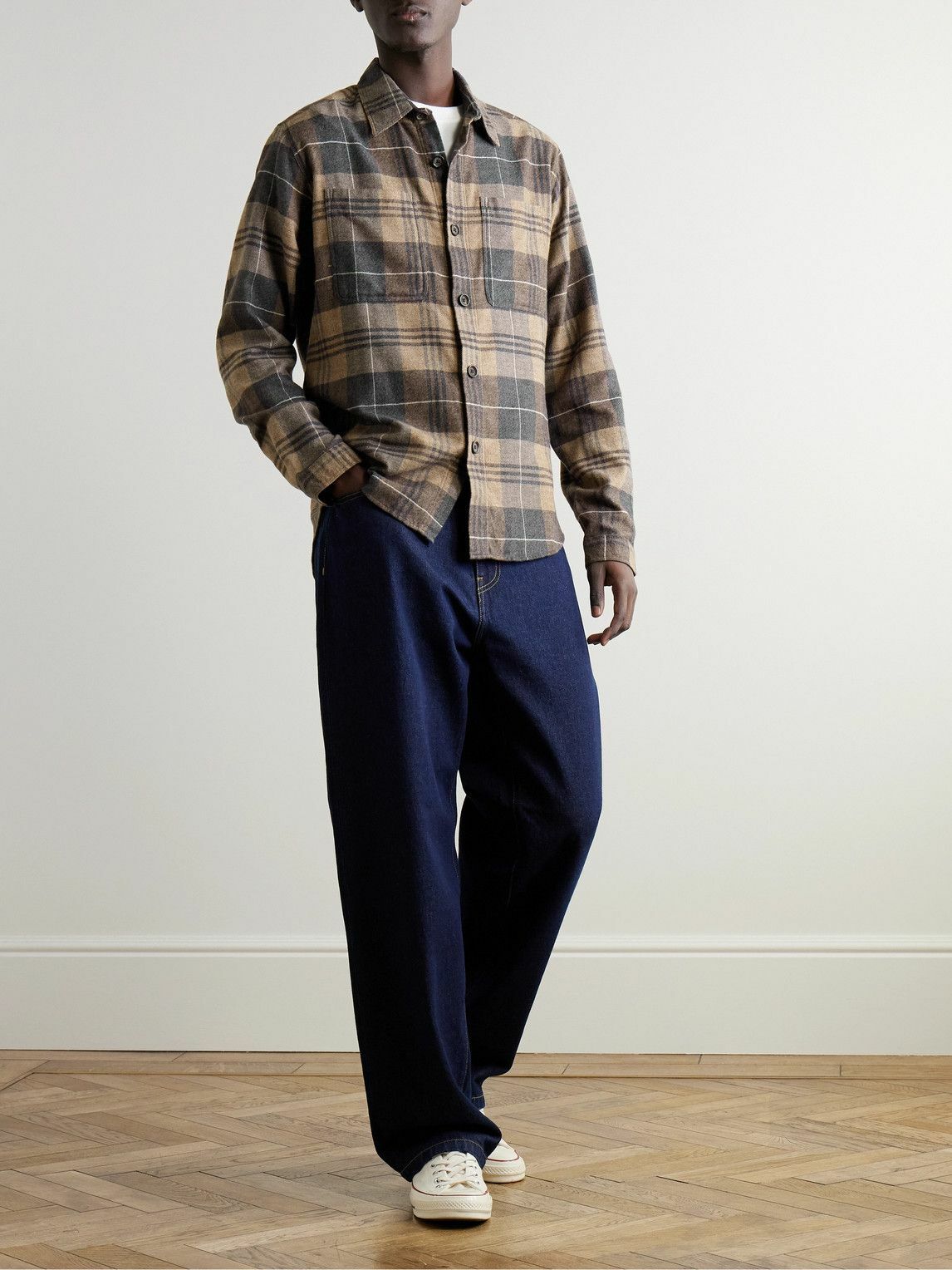 SPENSER SHIRT (BROWN) PRE-ORDER