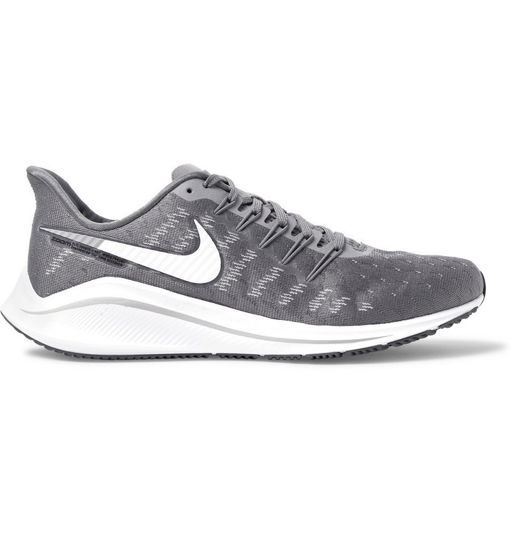 Photo: Nike Running - Air Zoom Vomero 14 Mesh Running Sneakers - Gray
