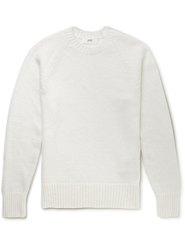 Photo: AMI PARIS - Knitted Sweater - White