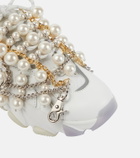 Junya Watanabe Embellished leather sneakers