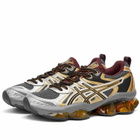 Asics Gel-Quantum SCTD Sneakers in Carbon/Pure Gold