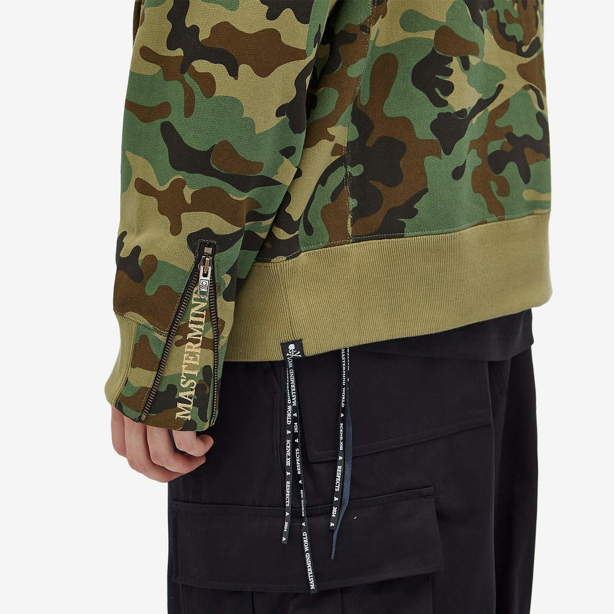 Off white camo zip hoodie hotsell