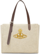 Vivienne Westwood Beige Hoxton Tote