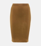 Saint Laurent High-rise pencil skirt