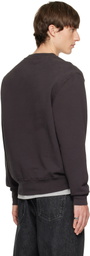 Hanover Brown Staple Crewneck Sweatshirt