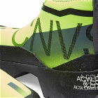 Converse x A-Cold-Wall* Geo Forma Hi-Top Sneakers in Volt/Black Beauty/Lily White