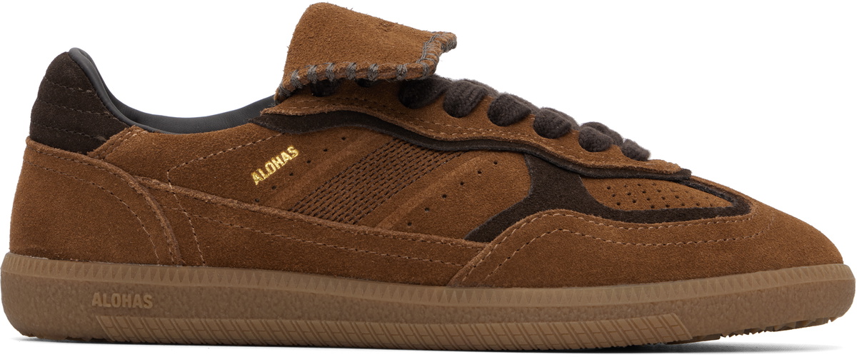 Alohas Brown Tb.490 Club Leather Sneakers