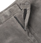 The Row - Grey Walker Cotton and Cashmere-Blend Corduroy Trousers - Gray