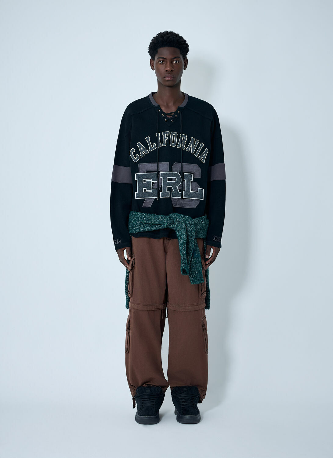 ERL Laced Hockey Sweatshirt