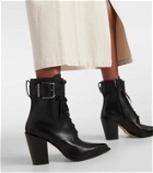 Jimmy Choo Myos leather ankle boots