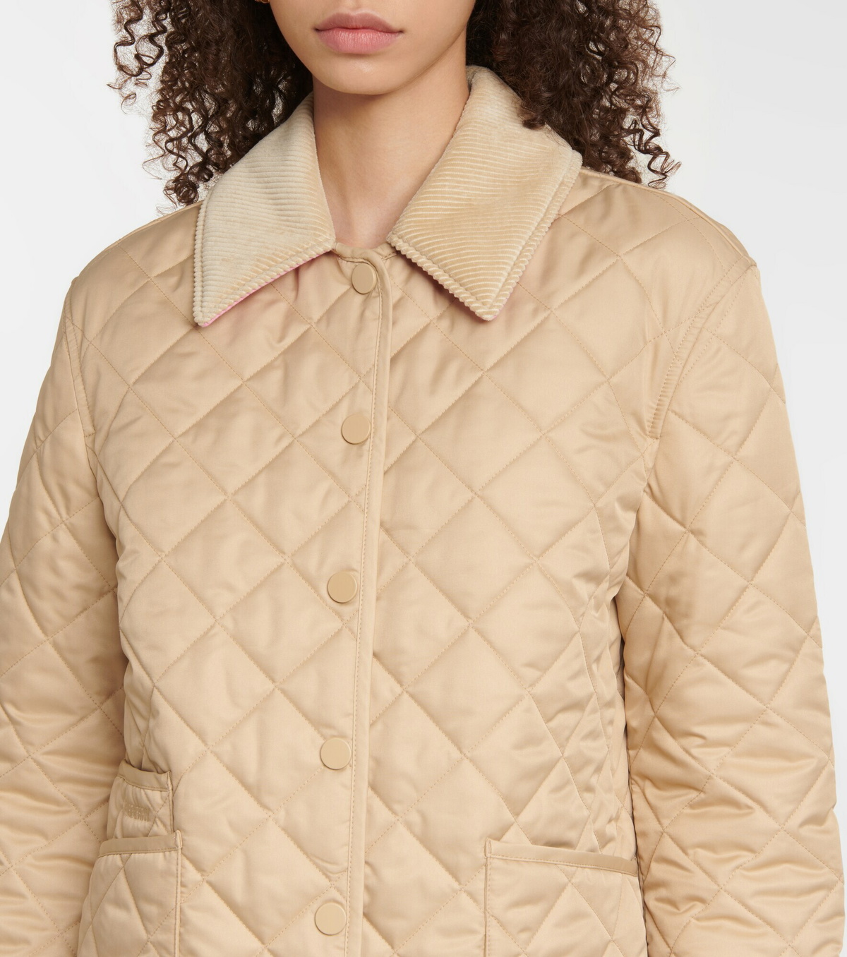 Burberry - Quilted padded jacket Burberry