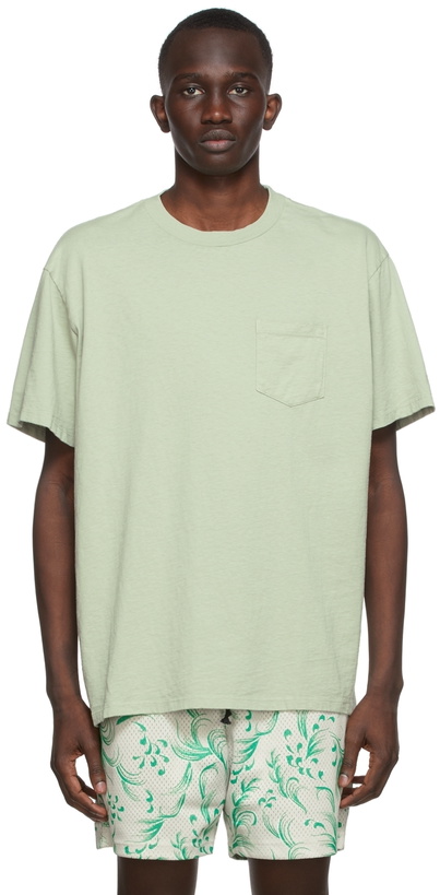 Photo: John Elliott Green Lucky Pocket T-Shirt