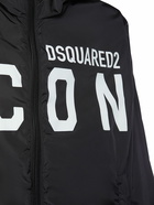 DSQUARED2 - Printed Logo Nylon Windbreaker