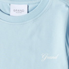 Grand Collection Script T-Shirt in Powder Blue