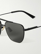 Bottega Veneta - Aviator-Style Metal Sunglasses