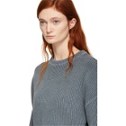 alexanderwang.t Grey Cropped Utility Sweater