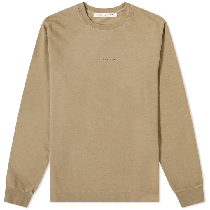 Photo: 1017 ALYX 9SM Long Sleeve Logo Tee