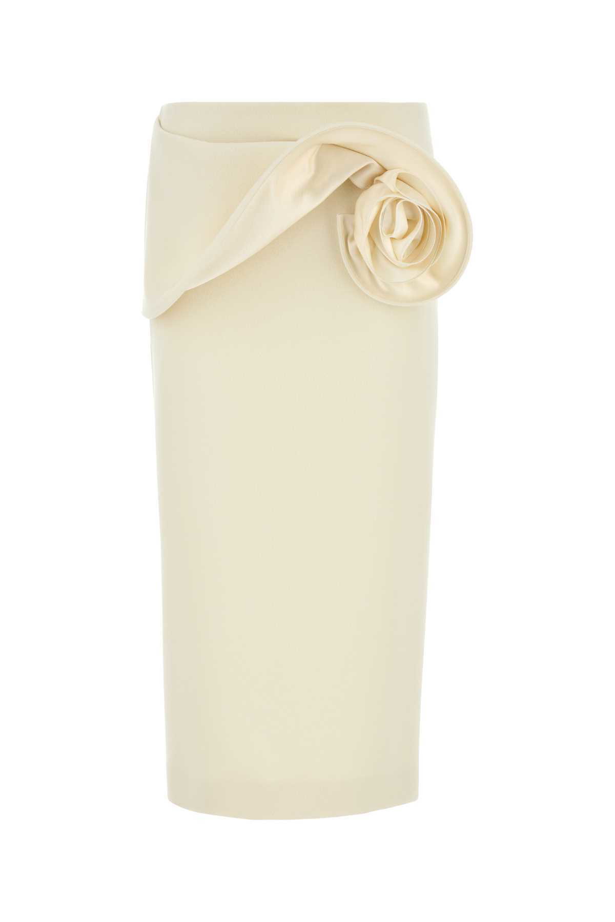 Magda Butrym Black Hip Plunge Maxi Skirt Magda Butrym