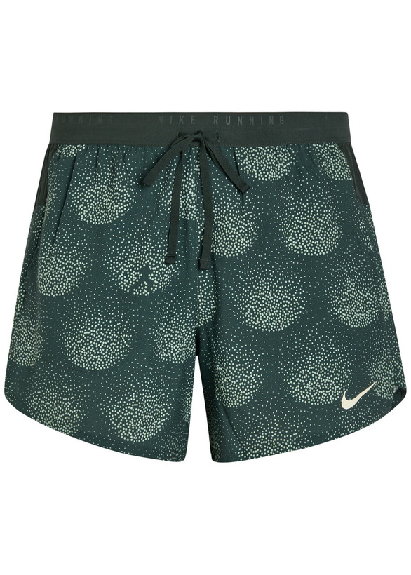 Photo: Nike Stride Dri-fit 5" Printed Running Shorts Green