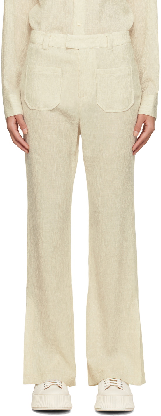 Soulland Off-White Kody Trousers