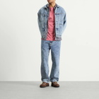 Polar Skate Co. Men's Patrik Denim Jacket in Heavy Washed Blue