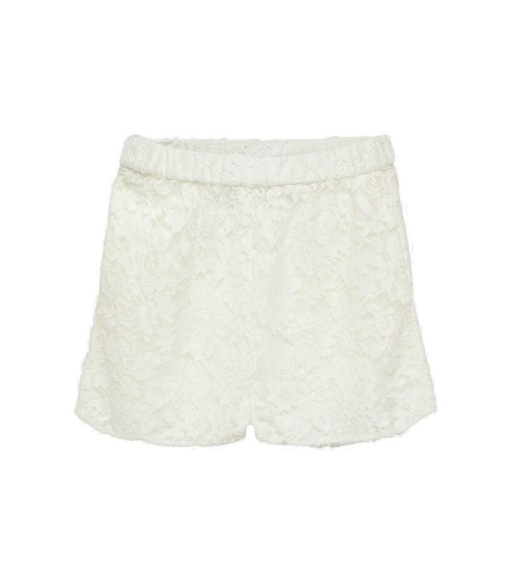 Photo: Gucci High-rise lace shorts
