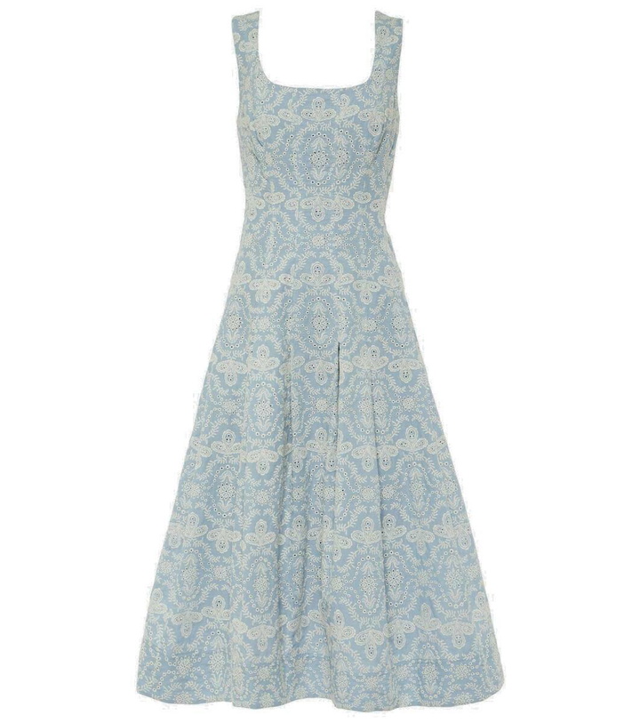 Photo: Veronica Beard Jolie printed cotton midi dress