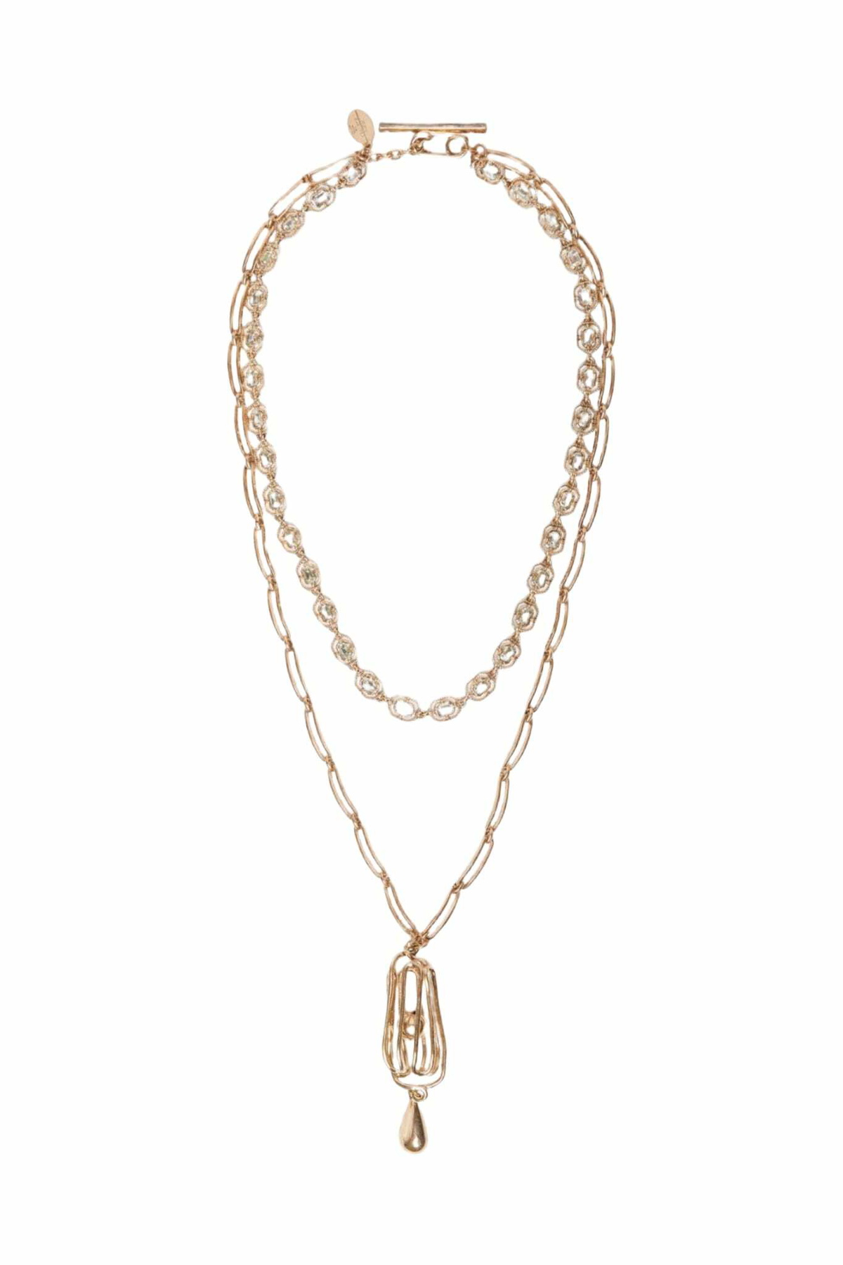 ネックレス・ペンダント Weekend Max Mara Ulivo Tree Necklace With Ca Weekend Max Mara Ulivo Tree Necklace With Cascading Beads