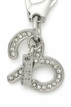 Diesel Metal Aries charm with rhinestones - Charms and Keyrings - Unisex - Silver