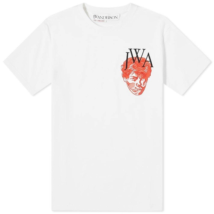 Photo: JW Anderson Embroidered Face JWA Tee