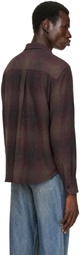 OUR LEGACY Burgundy Above Shirt