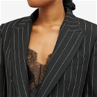 Dolce & Gabbana Women's Striped Blazer in Black