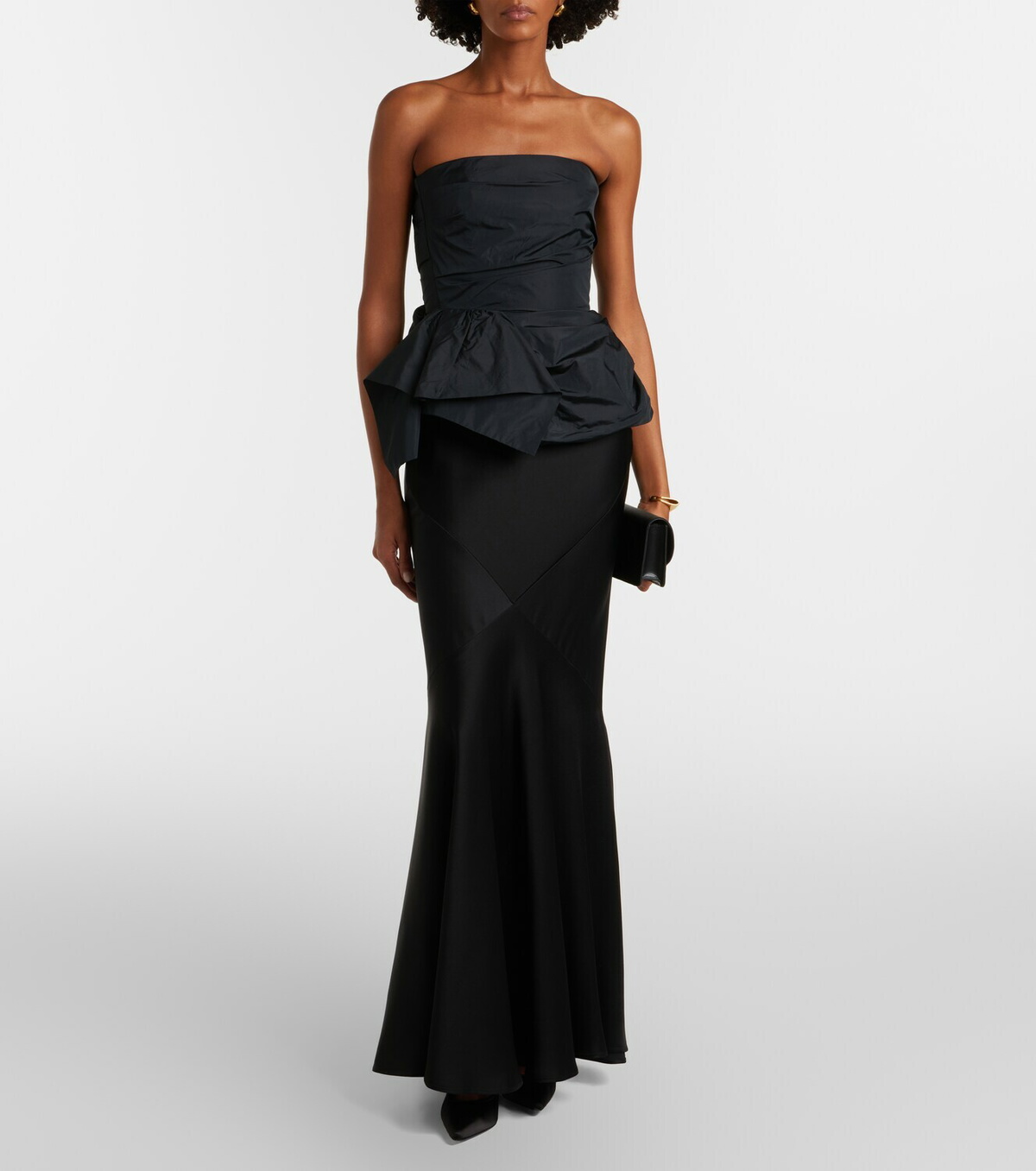 Max Mara Acerbo satin maxi skirt