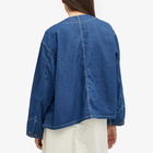 Beams Boy Women's Engineered Denim Jacket in Indigo 