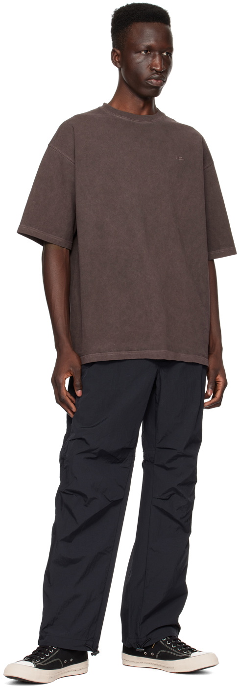 JieDa Black Three-Pocket Trousers