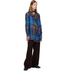 Vivienne Westwood Blue Square Shirt