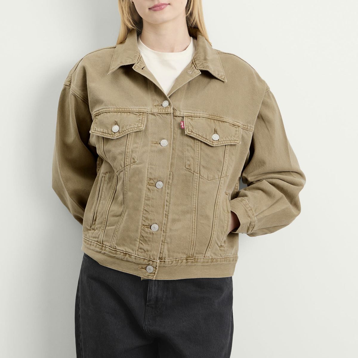 Levi's Women's 90's Trucker Jacket in Chipped Winter Twig