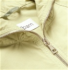 Albam - Garment-Dyed Cotton-Twill Hooded Parka - Men - Light green